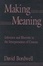 Cover of "Making Meaning"