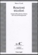 Cover of Reazioni tricolori. Aspetti della chimica italiana nell'età del Risorgimento