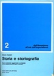 Cover of Storia e storiografia - Vol. 2
