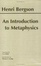 Cover of "An Introduction to Metaphysics"