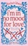 Cover of "I'm in No Mood for Love"