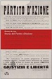 Cover of Storia del Partito d'Azione