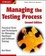 Cover of "Managing the Testing Process"