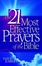 Cover of "21 MOST EFFECTIVE PRAYERS IN THE BIBLE"