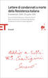 Cover of Lettere di condannati a morte della Resistenza italiana
