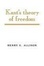 Cover of "Kant's Theory of Freedom"