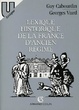 Cover of Lexique historique de la France d'ancien regime