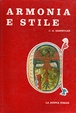 Cover of Armonia e stile