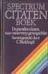Cover of Spectrum citatenboek