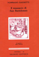 Cover of Il massacro di San Bartolomeo