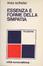 Cover of Essenza e forme delle simpatia