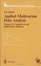 Cover of Applied Multivariate Data Analysis