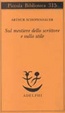 Cover of Sul mestiere dello scrittore e sullo stile