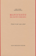 Cover of Manifesto del Partito Comunista