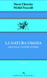 Cover of La natura umana