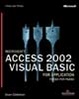 Cover of Microsoft Access 2002 Visual Basic
