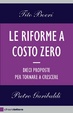 Cover of Le riforme a costo zero