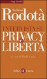 Cover of Intervista su privacy e libertà