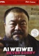 Cover of Ai Weiwei. Never sorry. DVD. Con libro