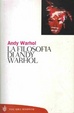 Cover of La filosofia di Andy Warhol