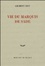 Cover of Vie du marquis de Sade