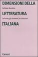 Cover of Dimensioni della letteratura italiana