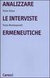 Cover of Analizzare le interviste ermeneutiche
