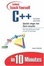 Cover of "Sams Teach Yourself C++ in 10 Minutes"