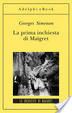 Cover of La prima inchiesta di Maigret