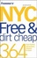 Cover of Frommer's NYC Free & Dirt Cheap