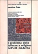 Cover of Il problema della tolleranza religiosa nell'età moderna