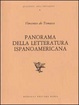Cover of Panorama della letteratura ispanoamericana
