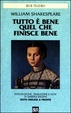 Cover of Tutto è bene quel che finisce bene