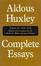 Cover of Aldous Huxley Complete Essays