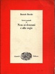 Cover of Note ai drammi e alle regie