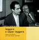 Cover of Inedita energia. Leggere e saper leggere.