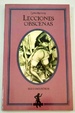 Cover of Lecciones obscenas
