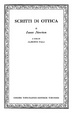 Cover of Opere / Scritti di ottica