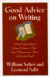 Cover of Good Advice on Writing