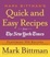 Cover of Mark Bittman's Quick and Easy Recipes from the New York Times