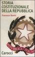 Cover of Storia costituzionale della Repubblica