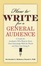 Cover of "How to Write for a General Audience"