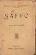 Cover of Saffo