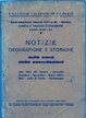 Cover of Notizie geografiche e storiche sulle zone delle esercitazioni