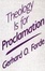 Cover of "Theology Is for Proclamation"