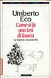 Cover of Come si fa una tesi di laurea