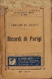 Cover of Ricordi di Parigi