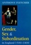 Cover of "Gender, Sex, and Subordination in England, 1500-1800"