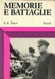 Cover of Memorie e battaglie