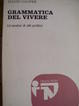 Cover of Grammatica del vivere